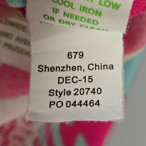 Lilly Pulitzer Dress Womens XS Pink Sabrina Exposed Full Zipper Beach Resort - Picture 9 of 12